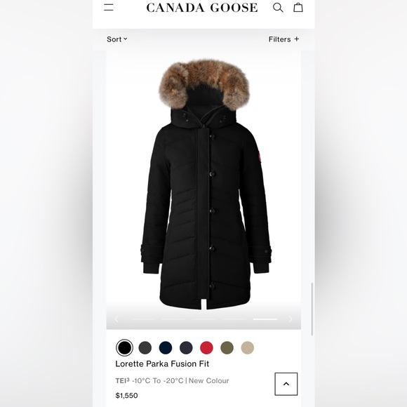 Canada Goose Lorette Parka Fusion Fit 2025 | masscases.com